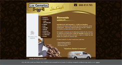 Desktop Screenshot of cafelosgemelos.com